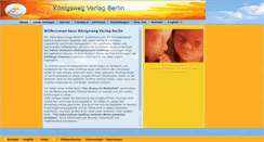 Desktop Screenshot of koenigsweg-verlag.de